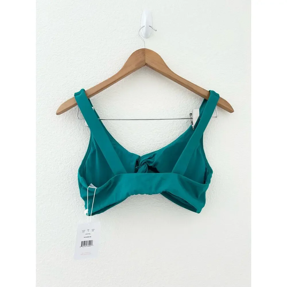 Andie Swim The Portofino Top in Peacock S NWT